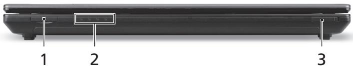ACER TRAVELMATE 4750Z - Forfra - Lukket - 1
