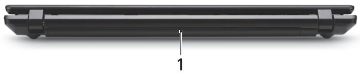 ACER TRAVELMATE 5335 - Vista posteriore - 1