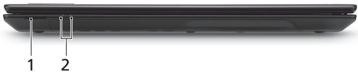 ACER TRAVELMATE 5735 - 前视图 - 1