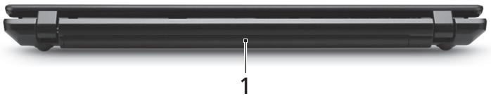 ACER TRAVELMATE 5735Z - Vista posteriore - 1