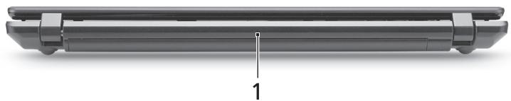 ACER TRAVELMATE 5740ZG - 背面 - 1