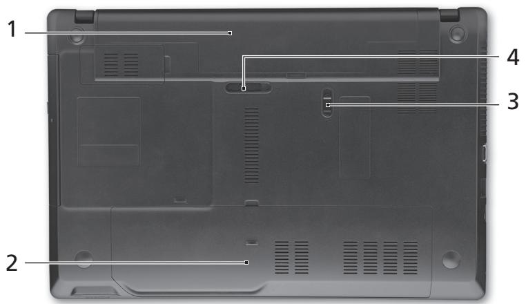 ACER TRAVELMATE 5740ZG - 左面 - 3