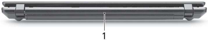 ACER TRAVELMATE 5740ZG - Vedere din spate - 1