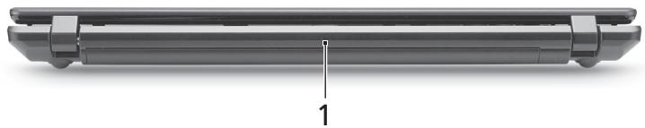 ACER TRAVELMATE 5740ZG - Set bagfra - 1