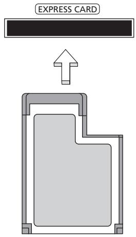 ACER TRAVELMATE 5742 - Inserção de um ExpressCard - 1