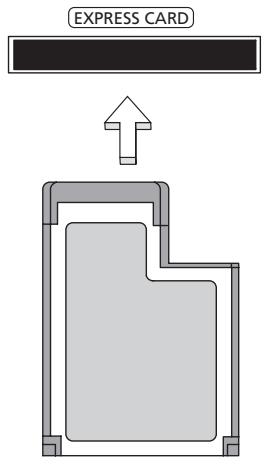 ACER TRAVELMATE 5742 - Isaetning af et ExpressCard - 1