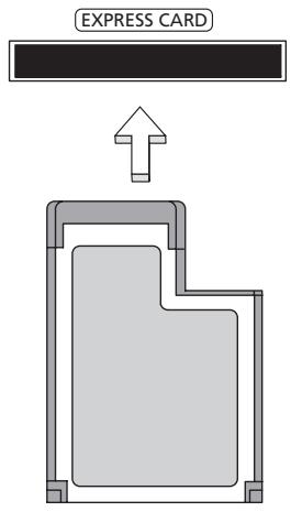ACER TRAVELMATE 5742G - Vstavljanje ExpressCard - 1