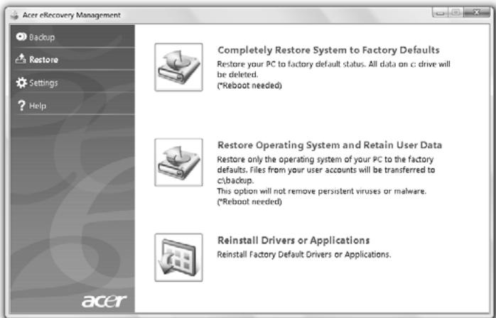 ACER TRAVELMATE 5742ZG - Restore (atstatymas) - 1