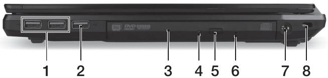 ACER TRAVELMATE P643-M - Pohled zprava - 1