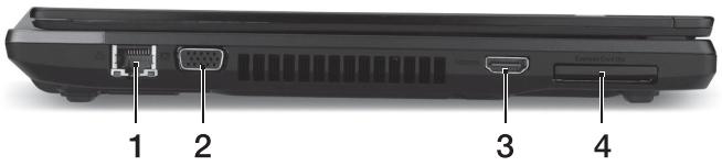 ACER TRAVELMATE P643-M - Vasen näkymä - 1