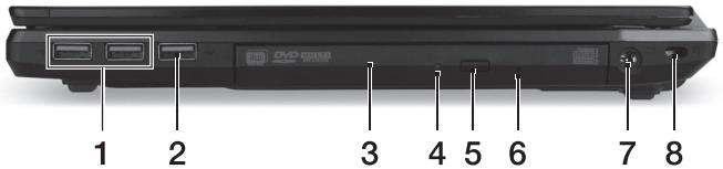 ACER TRAVELMATE P643-M - 右视图 - 1