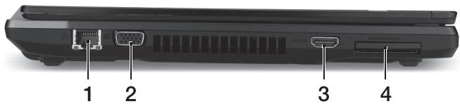 ACER TRAVELMATE P643-M - 左視圖 - 1