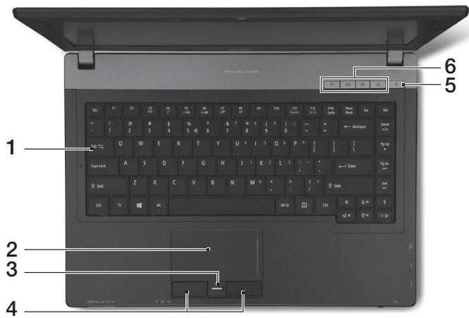 ACER TRAVELMATE P643-M - Oψη πληκτρολούγίου - 1