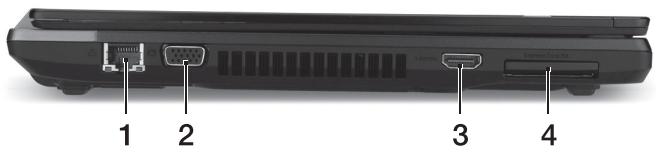 ACER TRAVELMATE P643-M - Bal oldali nézet - 1