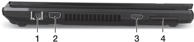 ACER TRAVELMATE P643-M - Sol görünüm - 1