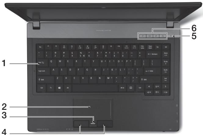 ACER TRAVELMATE P643-M - I3rpeHa KnaBnatypata - 1