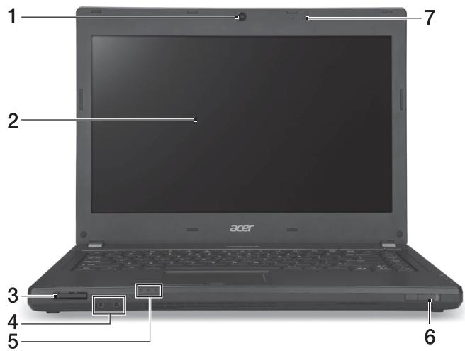 ACER TRAVELMATE P643-MG - Átfogó felülnézet - 1