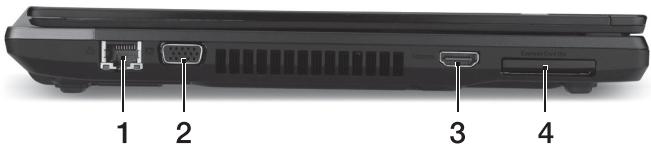 ACER TRAVELMATE P643-MG - Fra venstre - 1