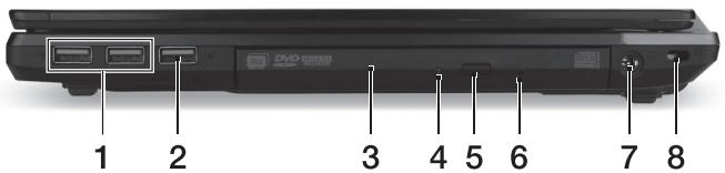 ACER TRAVELMATE P643-MG - 右视图 - 1