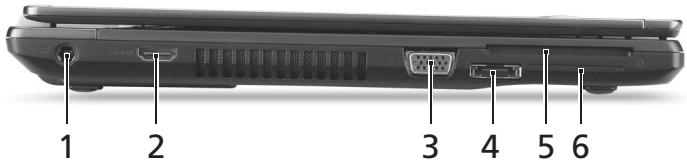 ACER TRAVELMATE P653-M - LinkeSeite - 1
