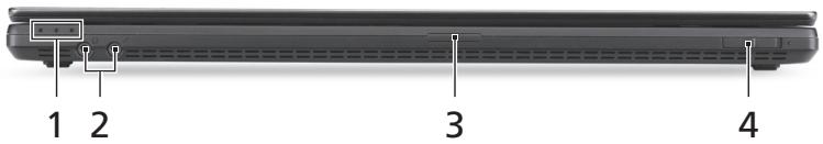 ACER TRAVELMATE P653-M - Suletud eestvaade - 1