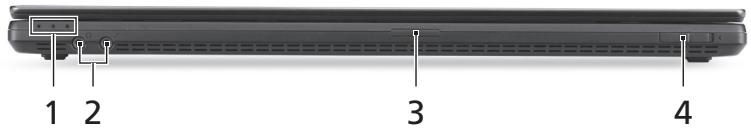 ACER TRAVELMATE P653-M - Snabbtangenter - 1