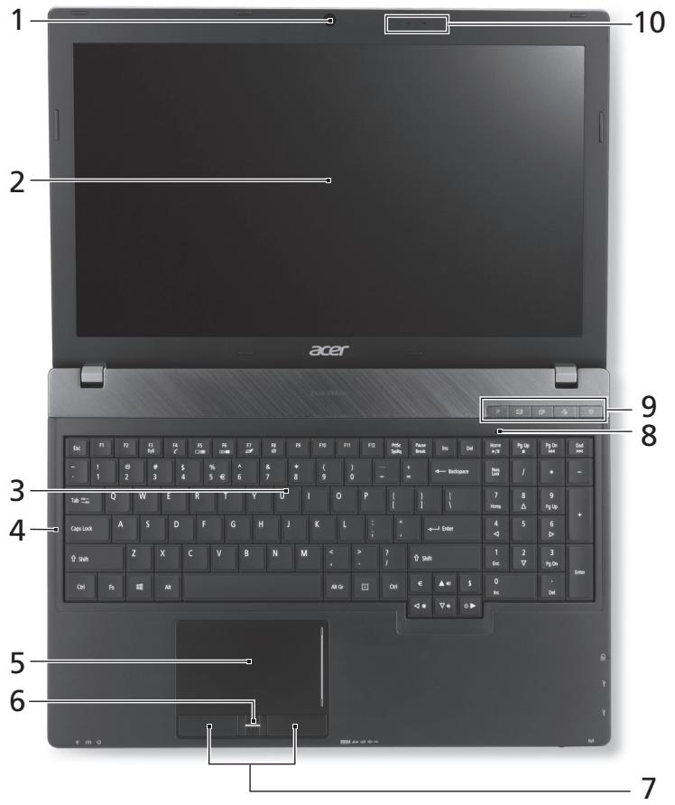ACER TRAVELMATE P653-MG - Acer piezimjdatora pārskats - 1