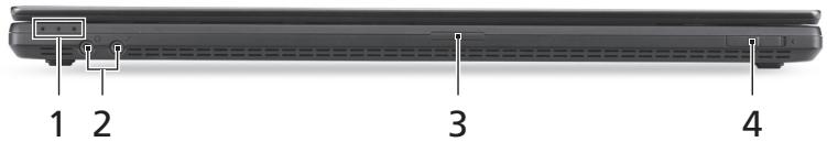 ACER TRAVELMATE P653-MG - Snabbtangenter - 1