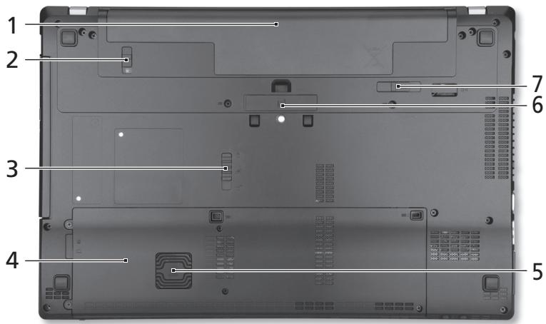 ACER TRAVELMATE P653-MG - Vista base - 1