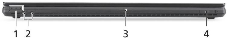 ACER TRAVELMATE P653-MG - Klavesové zkratky - 1