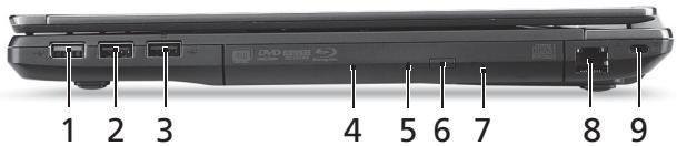 ACER TRAVELMATE P653-MG - Pohl'ad sprava - 1