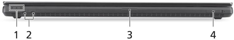 ACER TRAVELMATE P653-V - Voorkant gesloten - 1