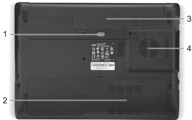 ACER ASPIRE E1-451G - Bunnvisning - 1