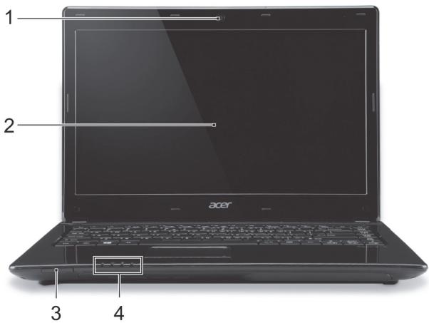 ACER ASPIRE E1-451G - Screen view - 1