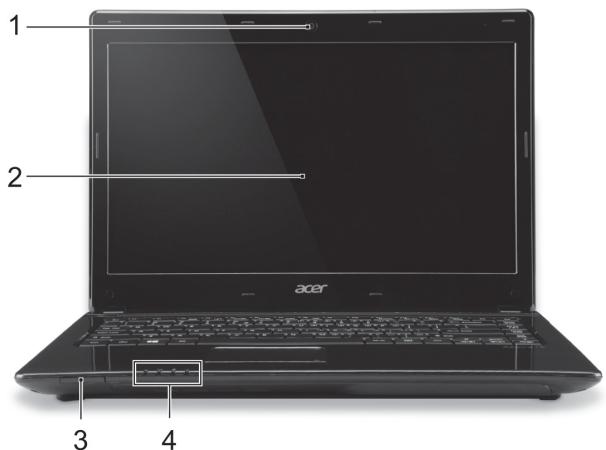ACER ASPIRE E1-451G - Oψη oθόνης - 1
