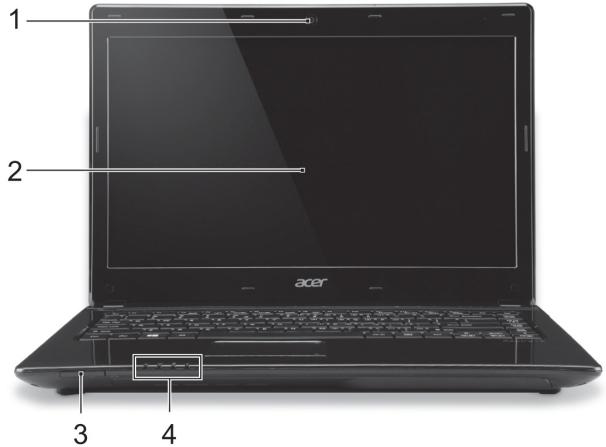 ACER ASPIRE E1-451G - Pohlad na obrazovku - 1
