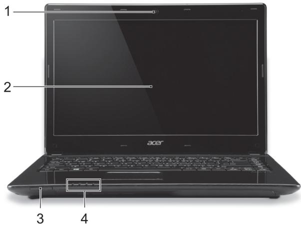 ACER ASPIRE E1-451G - Ekraani vaade - 1