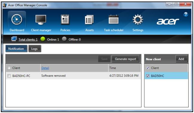 ACER ASPIRE E1-531-B9606G75MNKS - Dashboard - 1