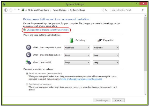 ACER ASPIRE E1-531-B9606G75MNKS - Gyorsindítás kikapcsolása - 2