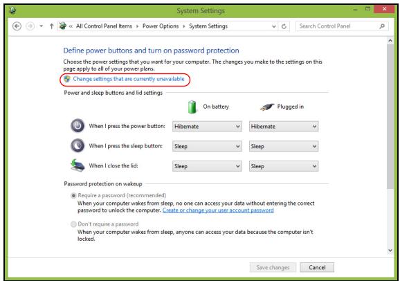 ACER ASPIRE E1-531-B9606G75MNKS - Güç tasarrufu - 2
