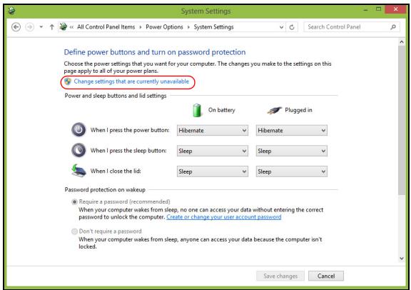 ACER ASPIRE E1-531-B9606G75MNKS - Strømsparing - 2