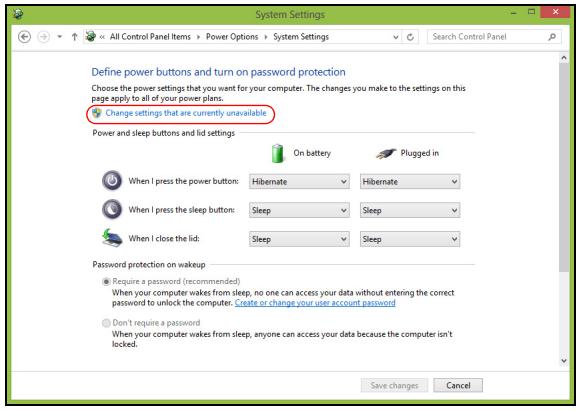 ACER ASPIRE E1-531-B9606G75MNKS - 停用快速開機 - 2