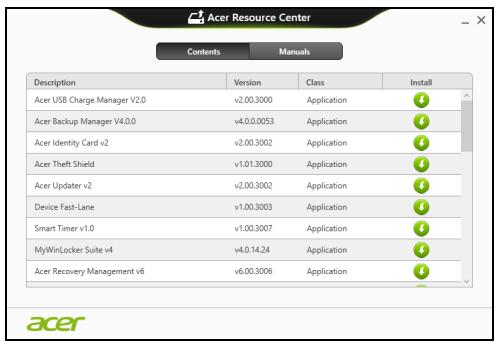 ACER ASPIRE E1-531-B9606G75MNKS - Stuurprogramma's en toepassingen opnieuw installeren - 2