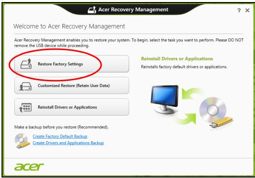 ACER ASPIRE E1-531-B9606G75MNKS - Oprava zo systému Windows - 2