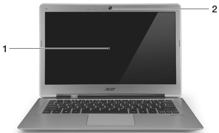 ACER ASPIRE S3-331 - 螢幕檢視 - 1
