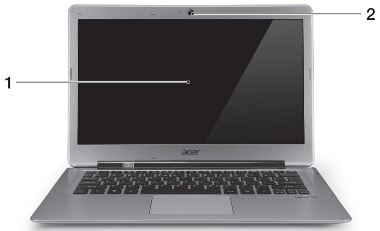 ACER ASPIRE S3-331 - Vista schermo - 1