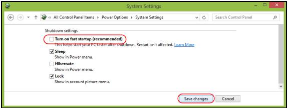 ACER ASPIRE V3-771-32348G75MAKK - Deshabilitar el inicio=rápido - 4