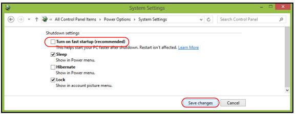 ACER ASPIRE V3-771-32348G75MAKK - Wyłuczanie szybkiego rozruchu - 4