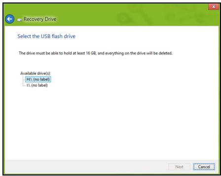 ACER ASPIRE V3-771G-32344G75MAKK - Creating a recovery backup - 4