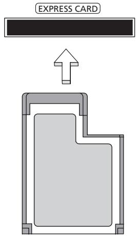 ACER ASPIRE V3-771G-32344G75MAKK - Isætning af et ExpressCard - 1
